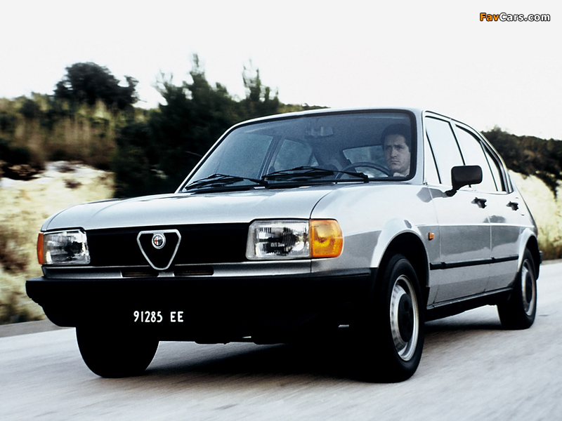 Alfa Romeo Alfasud 901 (1980–1983) photos (800 x 600)
