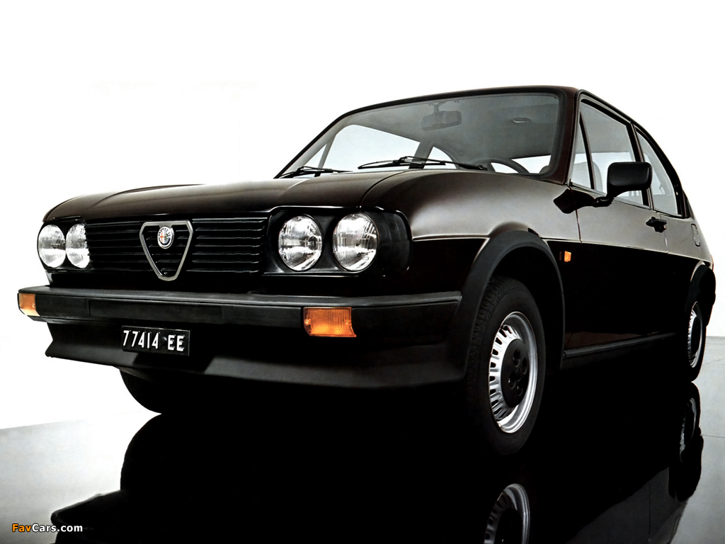Alfa Romeo Alfasud Ti 901 (1980–1983) photos (1024 x 768)