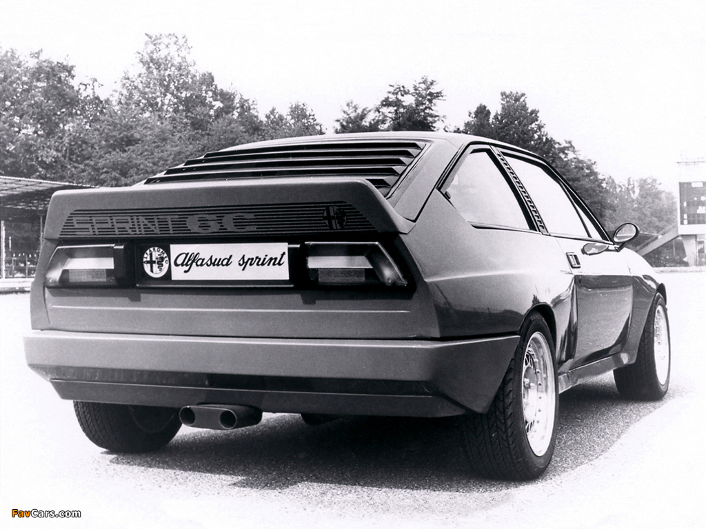 Alfa Romeo Alfasud Sprint 6C Prototype 1 902 (1982) images (1024 x 768)