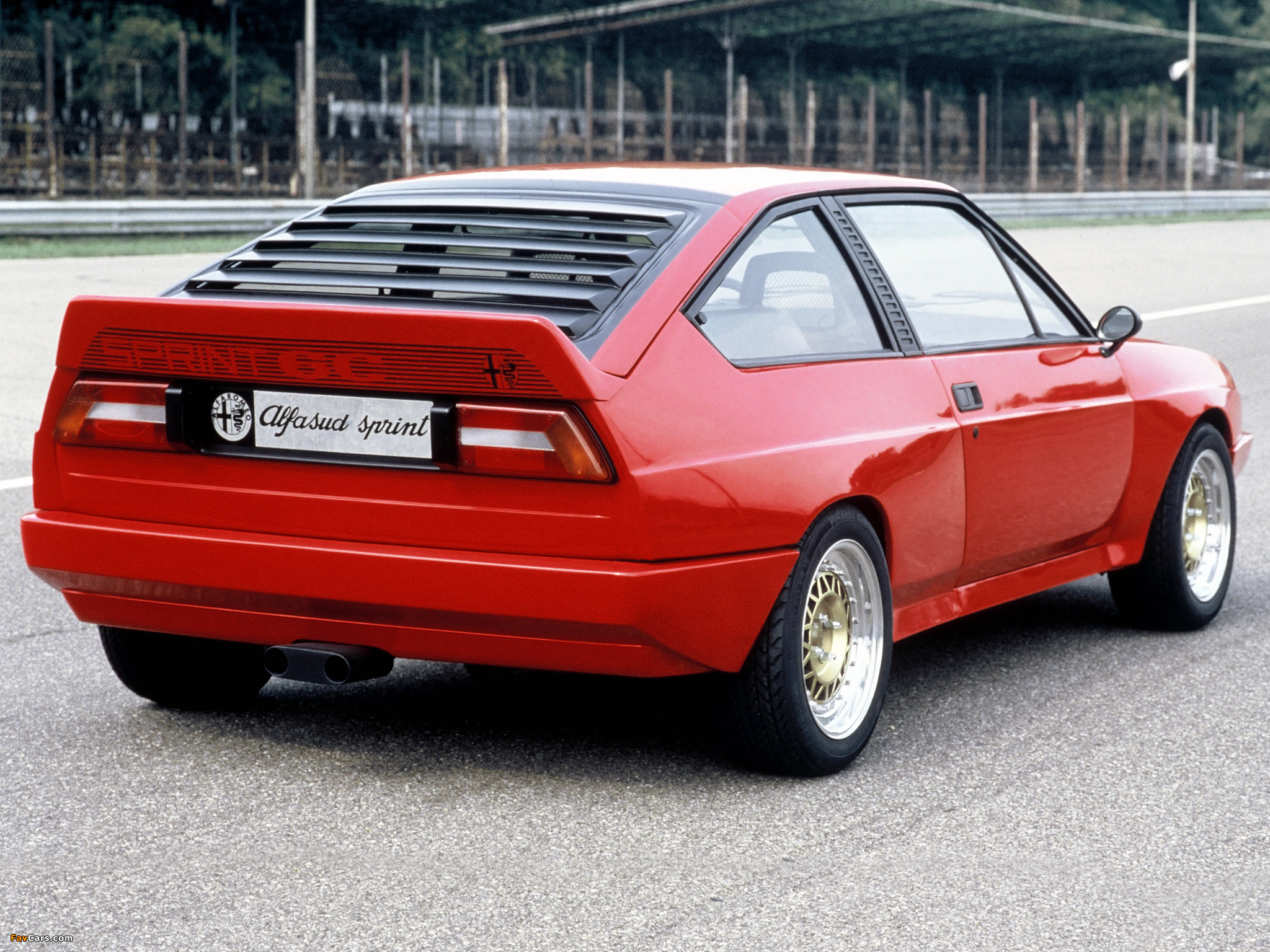 Alfa Romeo Alfasud Sprint 6C Prototype 1 902 (1982) pictures (2048 x 1536)