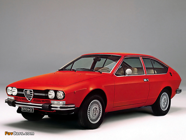 Alfa Romeo Alfetta GTV 2000 116 (1976–1980) photos (640 x 480)
