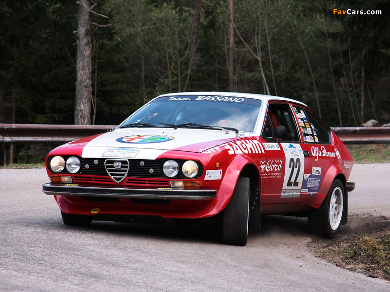 Alfa Romeo Alfetta GTV 2000 Group 2 116 (1977–1979) pictures (800 x 600)
