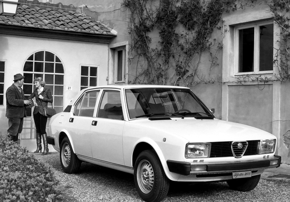 Alfa Romeo Alfetta 2000 116 (1977–1978) pictures