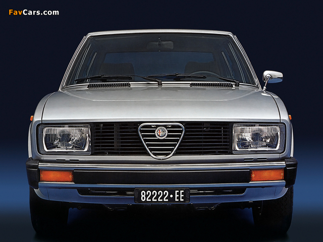 Alfa Romeo Alfetta 2000 116 (1977–1978) wallpapers (640 x 480)