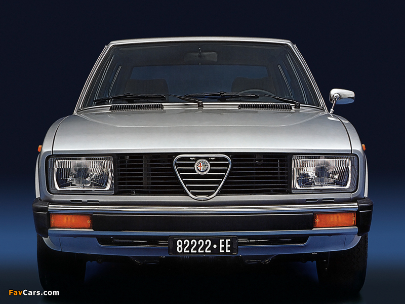 Alfa Romeo Alfetta 2000 116 (1977–1978) wallpapers (800 x 600)
