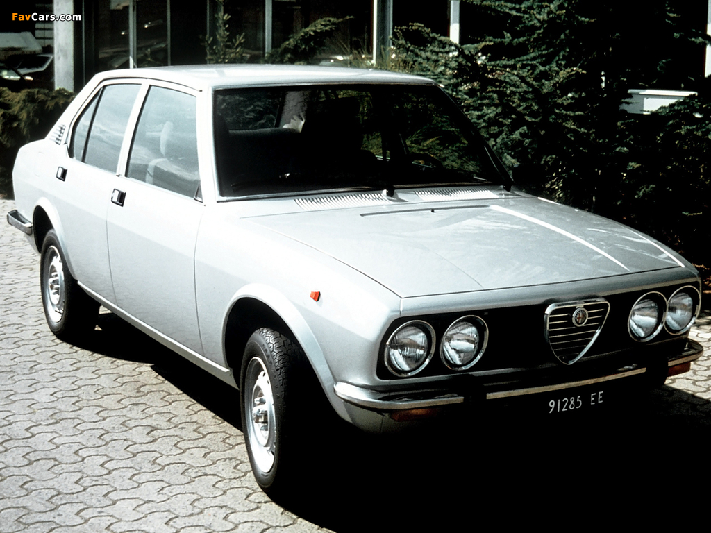 Alfa Romeo Alfetta 116 (1978–1981) wallpapers (1024 x 768)