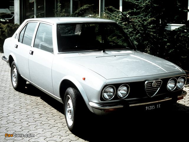 Alfa Romeo Alfetta 116 (1978–1981) wallpapers (640 x 480)