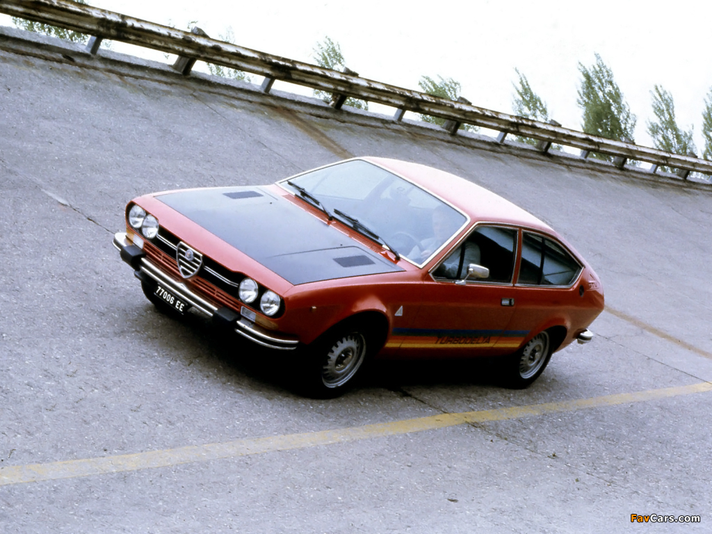 Alfa Romeo Alfetta GTV 2000 Turbodelta 116 (1979–1980) photos (1024 x 768)