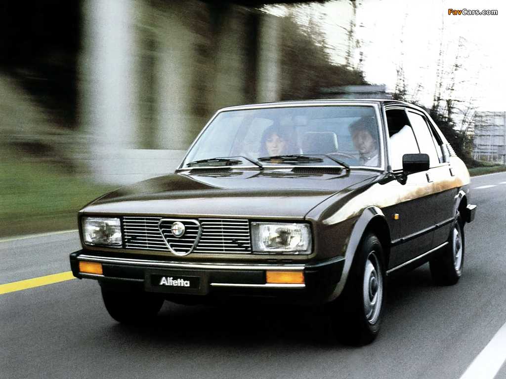 Alfa Romeo Alfetta 116 (1981–1983) images (1024 x 768)