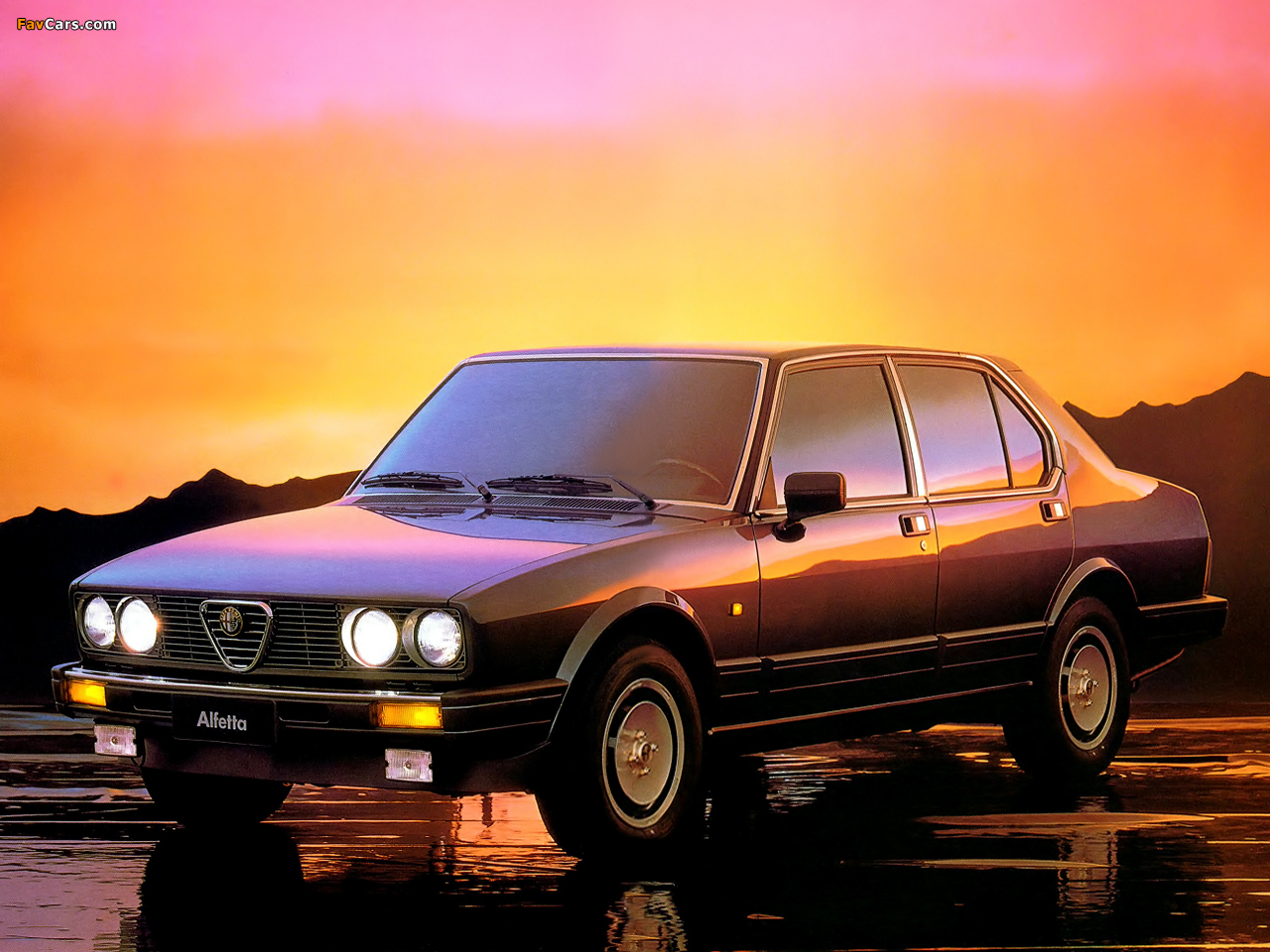 Alfa Romeo Alfetta 2.0i Quadrifoglio Oro 116 (1983–1984) wallpapers (1280 x 960)