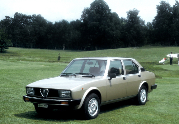 Alfa Romeo Alfetta 2000 L 116 (1978–1981) photos