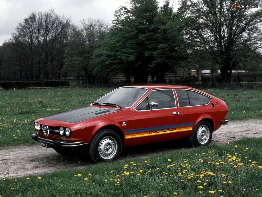 Images of Alfa Romeo Alfetta GTV 2000 Turbodelta 116 (1979–1980) (1024 x 768)