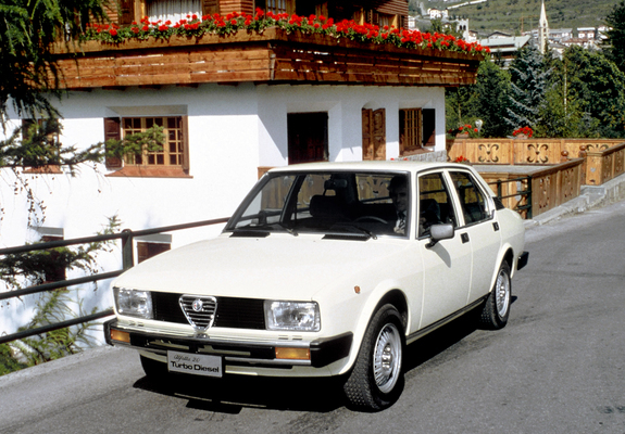 Images of Alfa Romeo Alfetta 2.0 Turbo Diesel 116 (1979–1981)