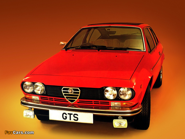 Photos of Alfa Romeo Alfetta GTS 116 (1976–1980) (640 x 480)