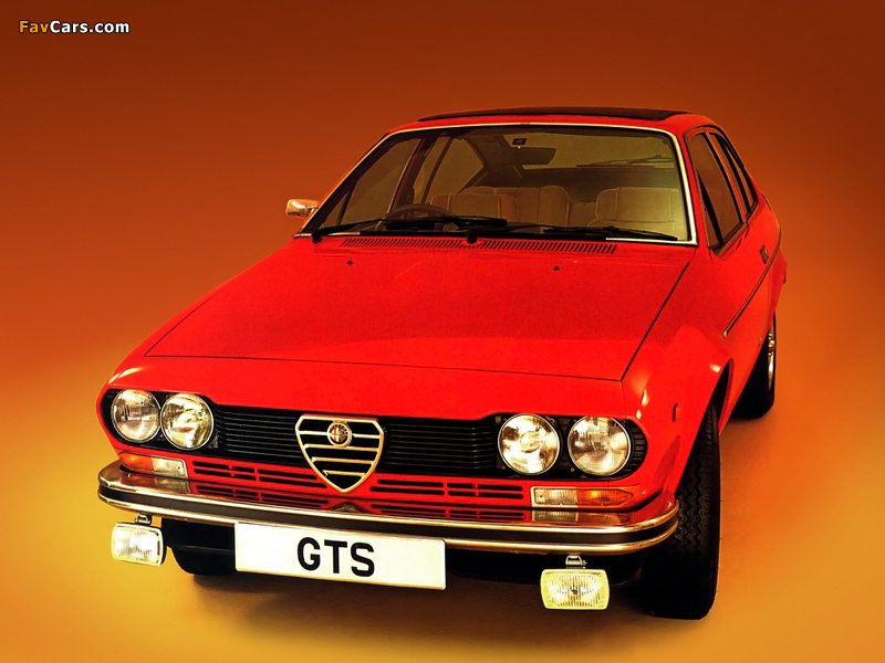 Photos of Alfa Romeo Alfetta GTS 116 (1976–1980) (800 x 600)