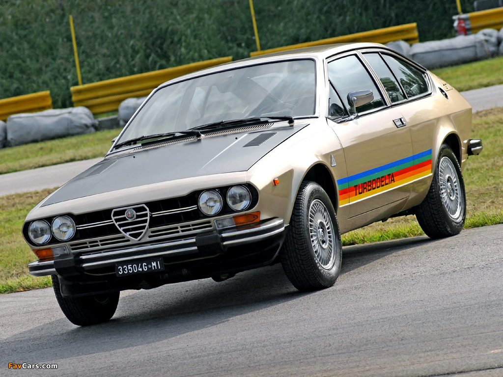 Photos of Alfa Romeo Alfetta GTV 2000 Turbodelta 116 (1979–1980) (1024 x 768)