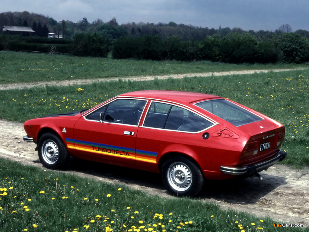 Photos of Alfa Romeo Alfetta GTV 2000 Turbodelta 116 (1979–1980) (1024 x 768)