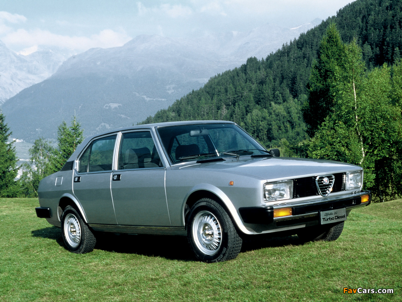 Alfa Romeo Alfetta 2.0 Turbo Diesel 116 (1979–1981) wallpapers (800 x 600)