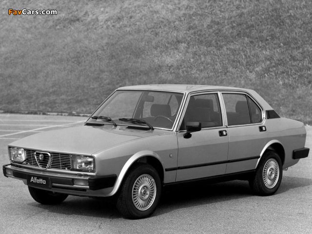 Alfa Romeo Alfetta 2.0i CEM 116 (1983) wallpapers (640 x 480)