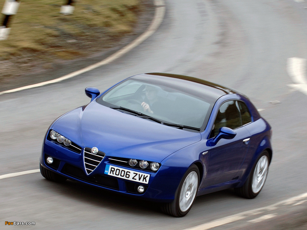 Alfa Romeo Brera UK-spec 939D (2006–2010) images (1024 x 768)