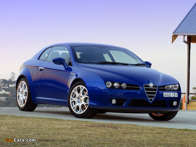 Alfa Romeo Brera AU-spec 939D (2006–2010) photos (640 x 480)