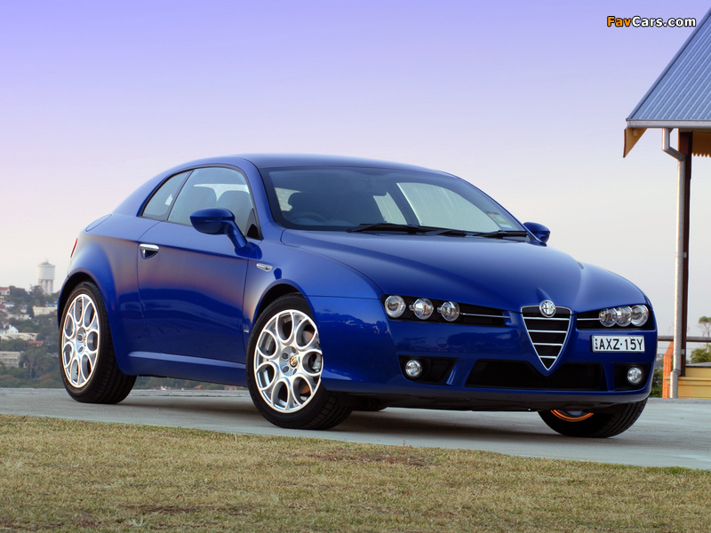 Alfa Romeo Brera AU-spec 939D (2006–2010) photos (800 x 600)