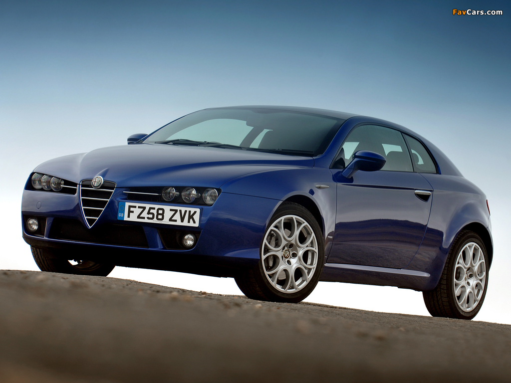 Alfa Romeo Brera UK-spec 939D (2006–2010) photos (1024 x 768)