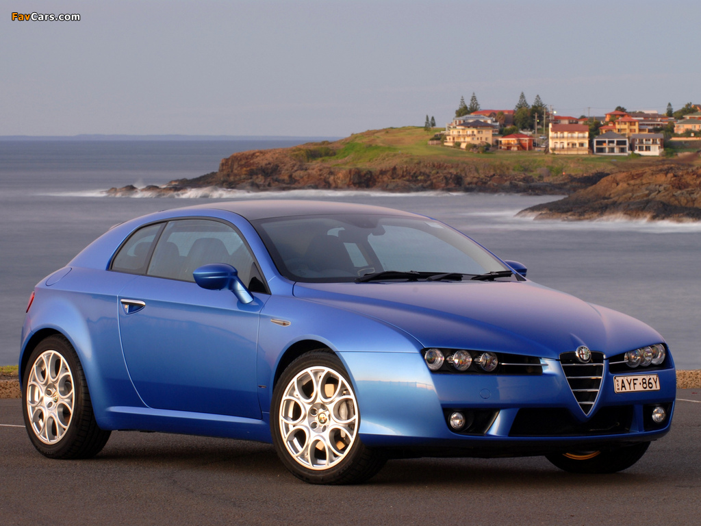 Alfa Romeo Brera AU-spec 939D (2006–2010) wallpapers (1024 x 768)