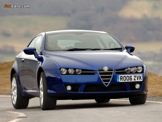Alfa Romeo Brera UK-spec 939D (2006–2010) wallpapers (640 x 480)