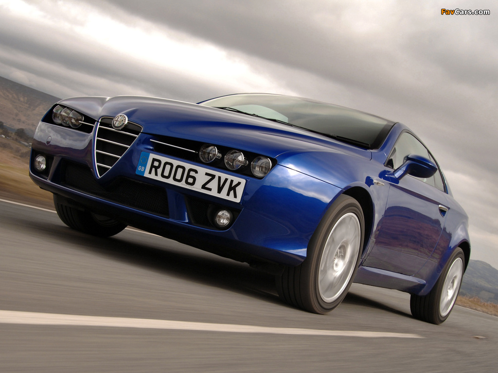 Images of Alfa Romeo Brera UK-spec 939D (2006–2010) (1024 x 768)