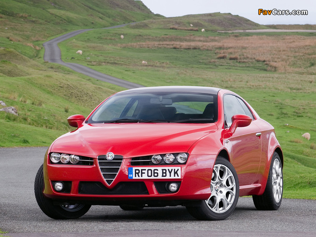 Images of Alfa Romeo Brera UK-spec 939D (2006–2010) (640 x 480)