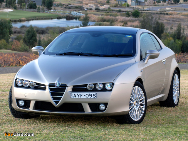Photos of Alfa Romeo Brera AU-spec 939D (2006–2010) (640 x 480)