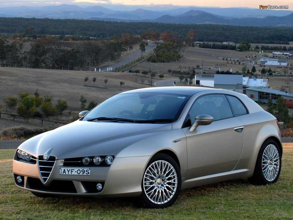 Pictures of Alfa Romeo Brera AU-spec 939D (2006–2010) (1024 x 768)