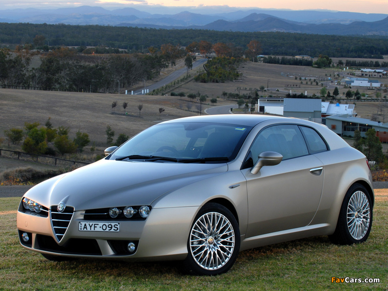 Pictures of Alfa Romeo Brera AU-spec 939D (2006–2010) (800 x 600)