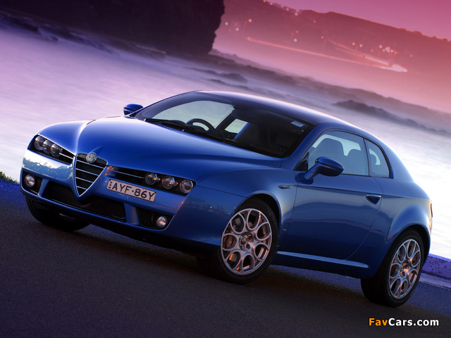 Alfa Romeo Brera AU-spec 939D (2006–2010) wallpapers (640 x 480)