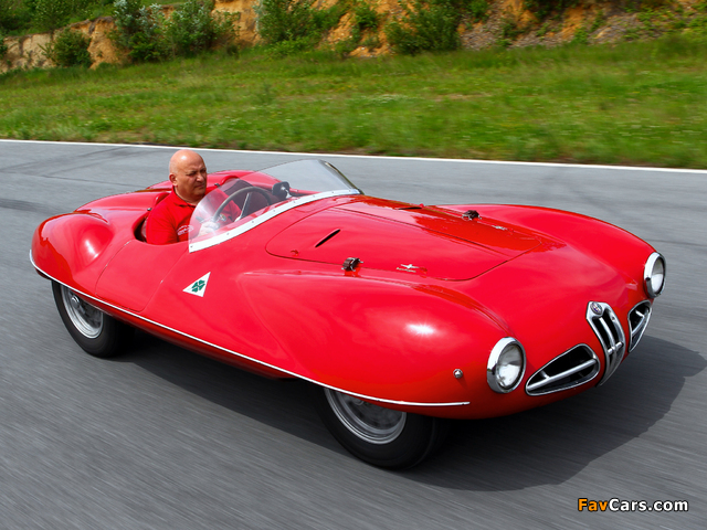 Alfa Romeo 1900 C52 Disco Volante Spider 1359 (1952) wallpapers (640 x 480)