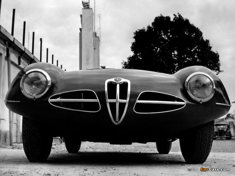 Alfa Romeo 1900 C52 Disco Volante Spider 1359 (1952) photos (800 x 600)