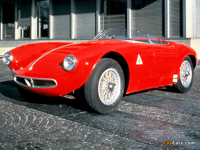 Alfa Romeo 2000 Sportiva Spider 1366 (1954) images (640 x 480)
