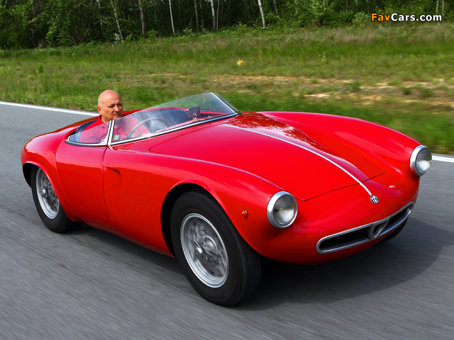 Alfa Romeo 2000 Sportiva Spider 1366 (1954) photos (640 x 480)