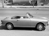 Alfa Romeo Giulietta Sprint Cabriolet 750 (1956) photos