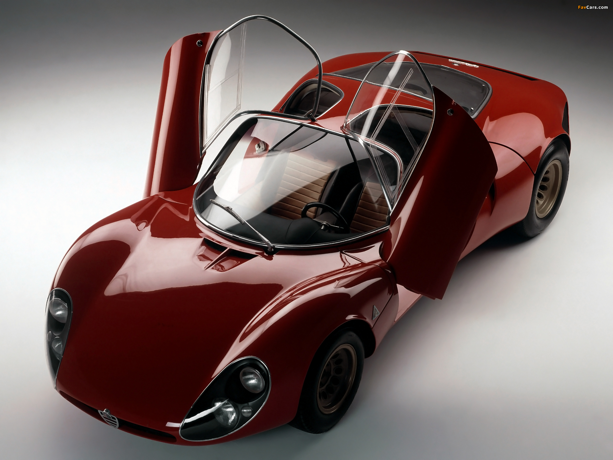 Alfa Romeo Tipo 33 Stradale Prototipo (1967) photos (2048 x 1536)