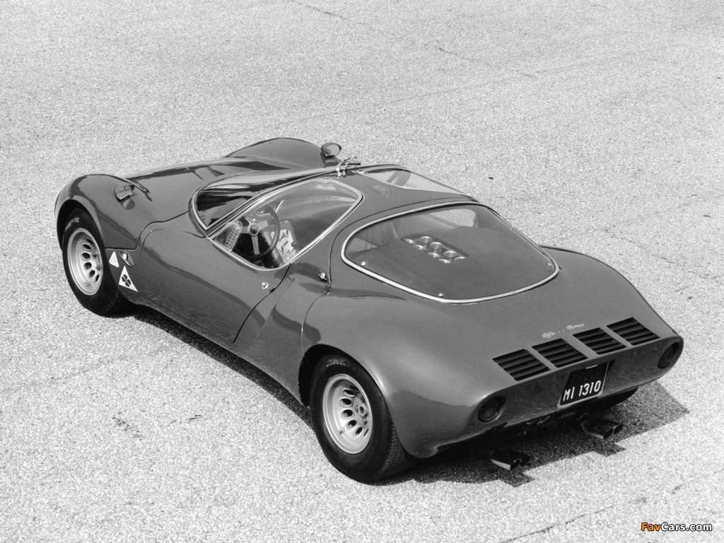 Alfa Romeo Tipo 33 Stradale Prototipo (1967) photos (1024 x 768)