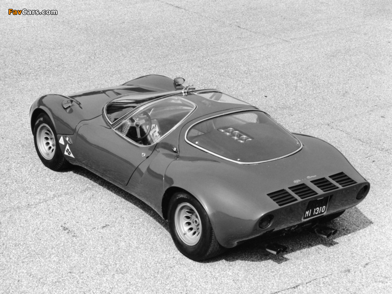 Alfa Romeo Tipo 33 Stradale Prototipo (1967) photos (800 x 600)