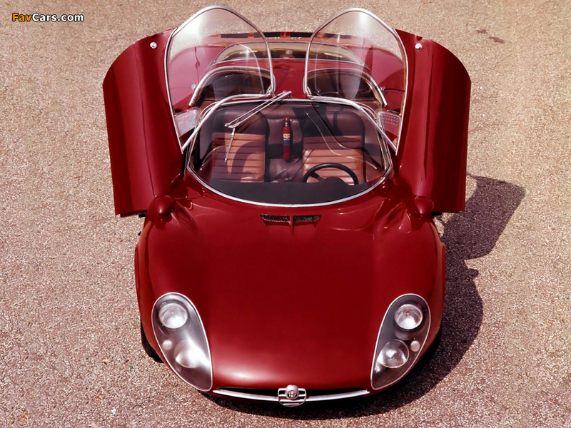 Alfa Romeo Tipo 33 Stradale Prototipo (1967) pictures (800 x 600)