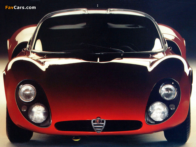 Alfa Romeo Tipo 33 Stradale Prototipo (1967) wallpapers (640 x 480)