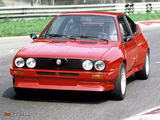 Alfa Romeo Alfasud Sprint 6C Prototype 1 902 (1982) pictures (640 x 480)