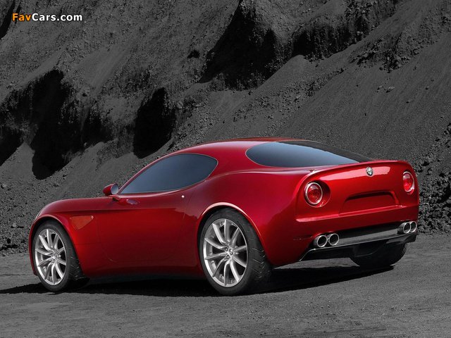 Alfa Romeo 8C Competizione Concept (2003) wallpapers (640 x 480)