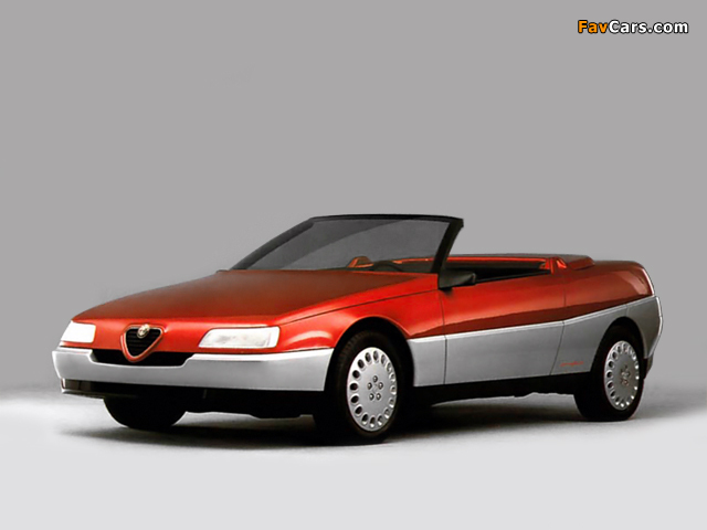 Alfa Romeo Vivace Spider Concept (1986) pictures (640 x 480)