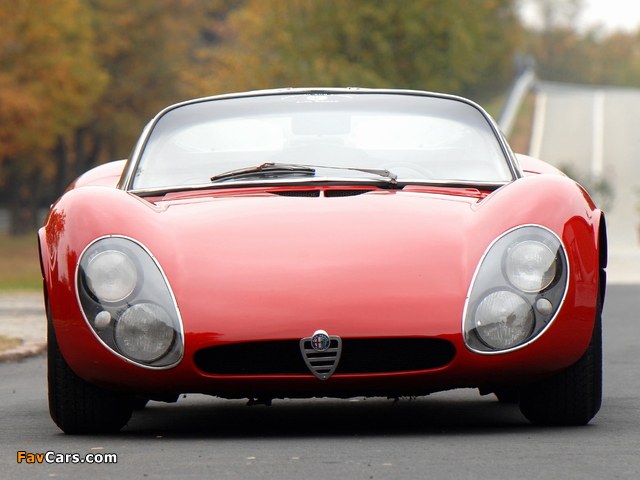 Images of Alfa Romeo Tipo 33 Stradale Prototipo (1967) (640 x 480)