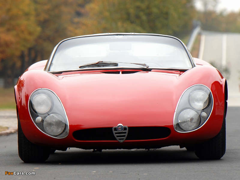 Images of Alfa Romeo Tipo 33 Stradale Prototipo (1967) (800 x 600)